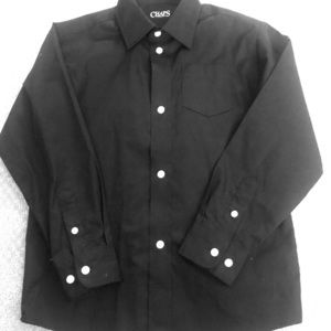 Boys size 7 Chaps button down shirt